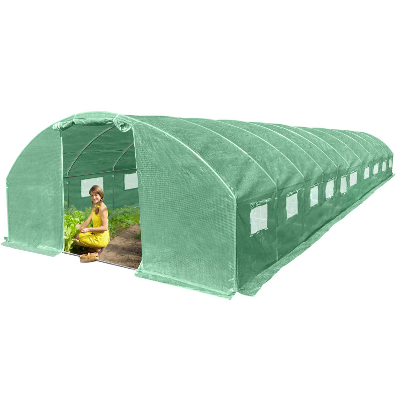 Tunel szklarniowy 48m2 PREMIUM green 4x12m