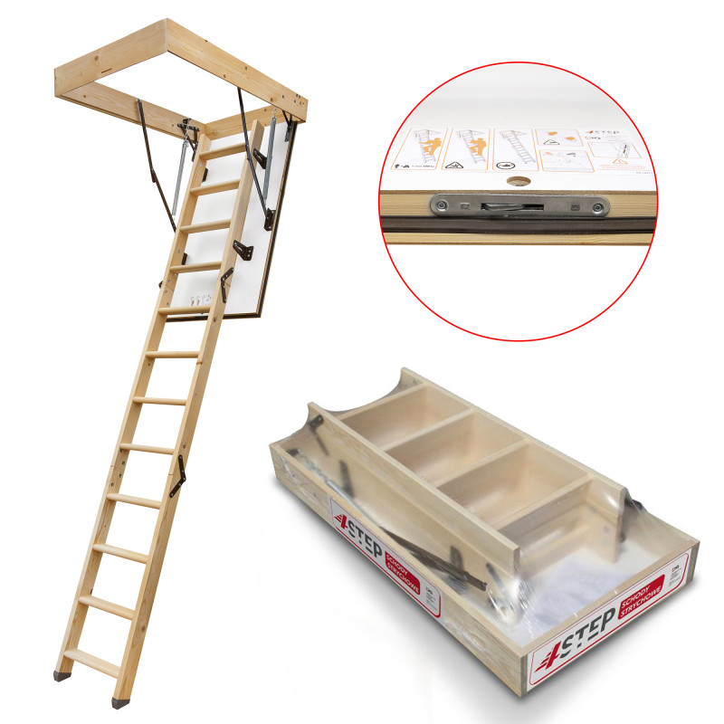 Schody Strychowe 4STEP GREENLINE 113x55 35mm