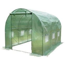 Tunel Szklarniowy 7m2 PREMIUM Green 2x3,5m rurki 19mm