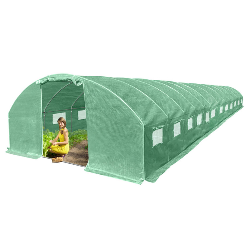 Tunel szklarniowy 48m2 PREMIUM green 4x12m 25mm