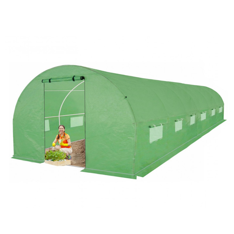 Tunel Szklarniowy 18m2 PREMIUM Green 3x6m rurki 19mm