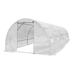 Tunel Szklarniowy 18m2 PREMIUM White 3x6m rurki 19mm